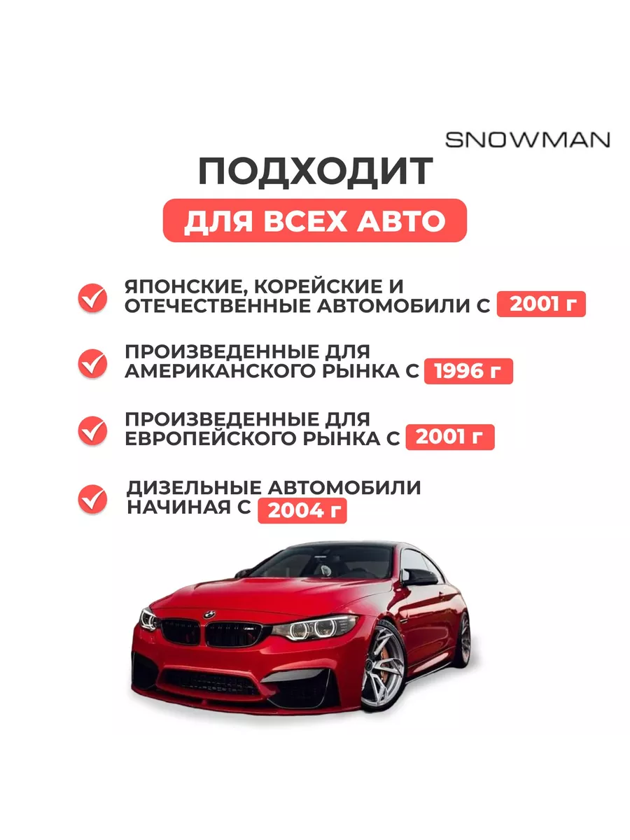 Диагностический сканер ELM327 OBD2 v1.5, Автосканер ЕЛМ 327 Snowman купить  по цене 755 ₽ в интернет-магазине Wildberries | 14617389