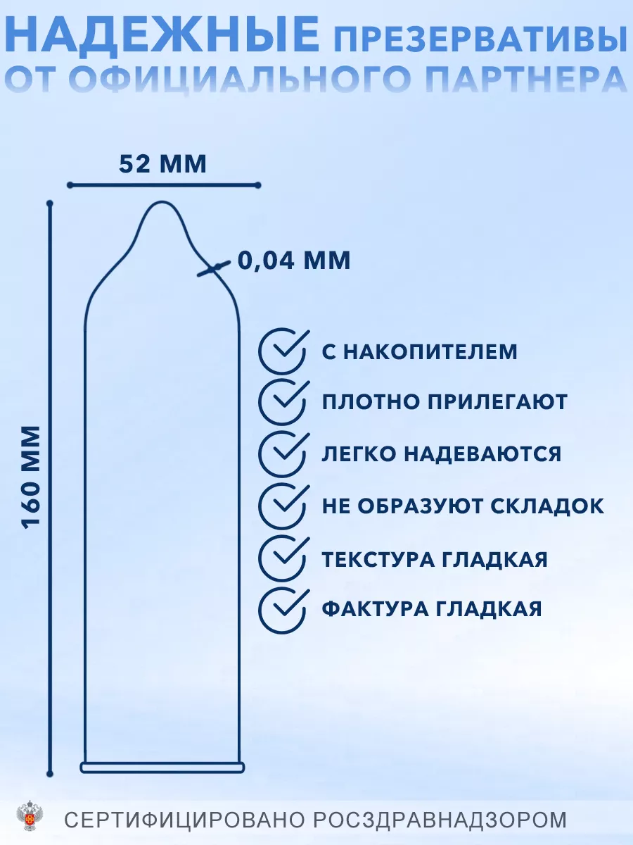 Elasun Презервативы ультратонкие 18+ со смазкой классические 12 шт