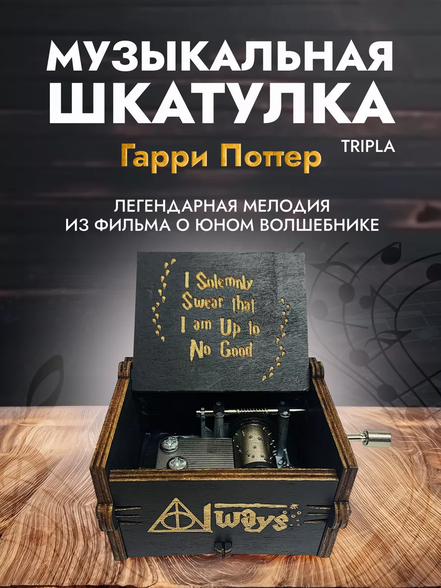 Музыкальная шкатулка Гарри Поттер Harry Potter Tripla купить по цене 265 ₽  в интернет-магазине Wildberries | 17031389