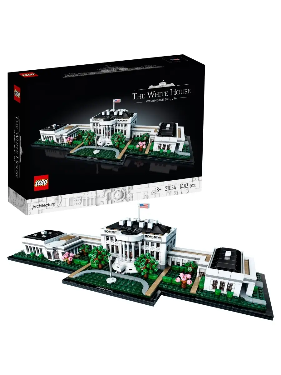 Architecture 21054 Белый дом LEGO / купить по цене 9 569 ₽ в  интернет-магазине Wildberries | 17783274