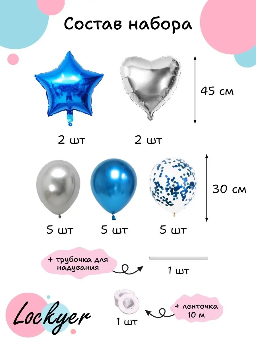 Воздушные шары фольгированные фотозона на день рождения Lockyer купить по  цене 63 800 сум в интернет-магазине Wildberries в Узбекистане | 17806319