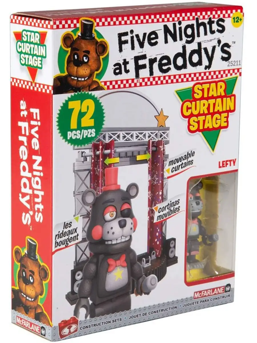 Конструктор Фнаф Звездный Занавес ФНАФ(Star Curtain FNAF) McFarlane Toys  купить по цене 0 сум в интернет-магазине Wildberries в Узбекистане |  18452408