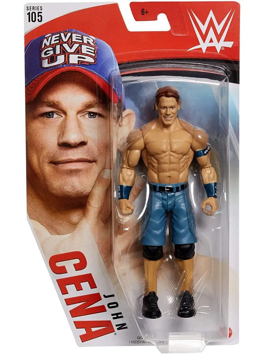 Подвижная фигурка Джон Сина ( Series 105 John Cena) WWE купить по цене 3  905 ₽ в интернет-магазине Wildberries | 18703036