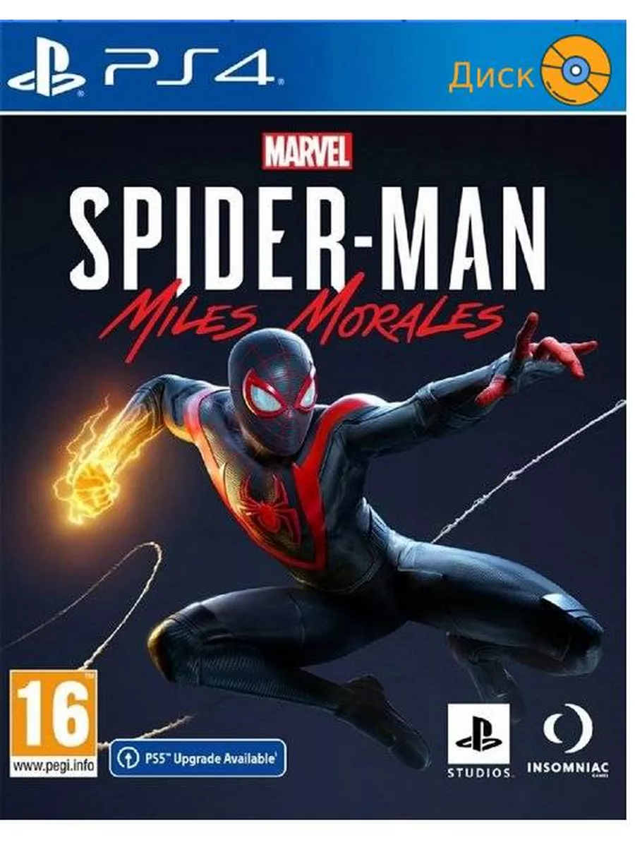 Spider man Miles Morales PS4 PS5 Человек паук Майлз Моралес PlayStation  купить по цене 370 800 сум в интернет-магазине Wildberries в Узбекистане |  21660637