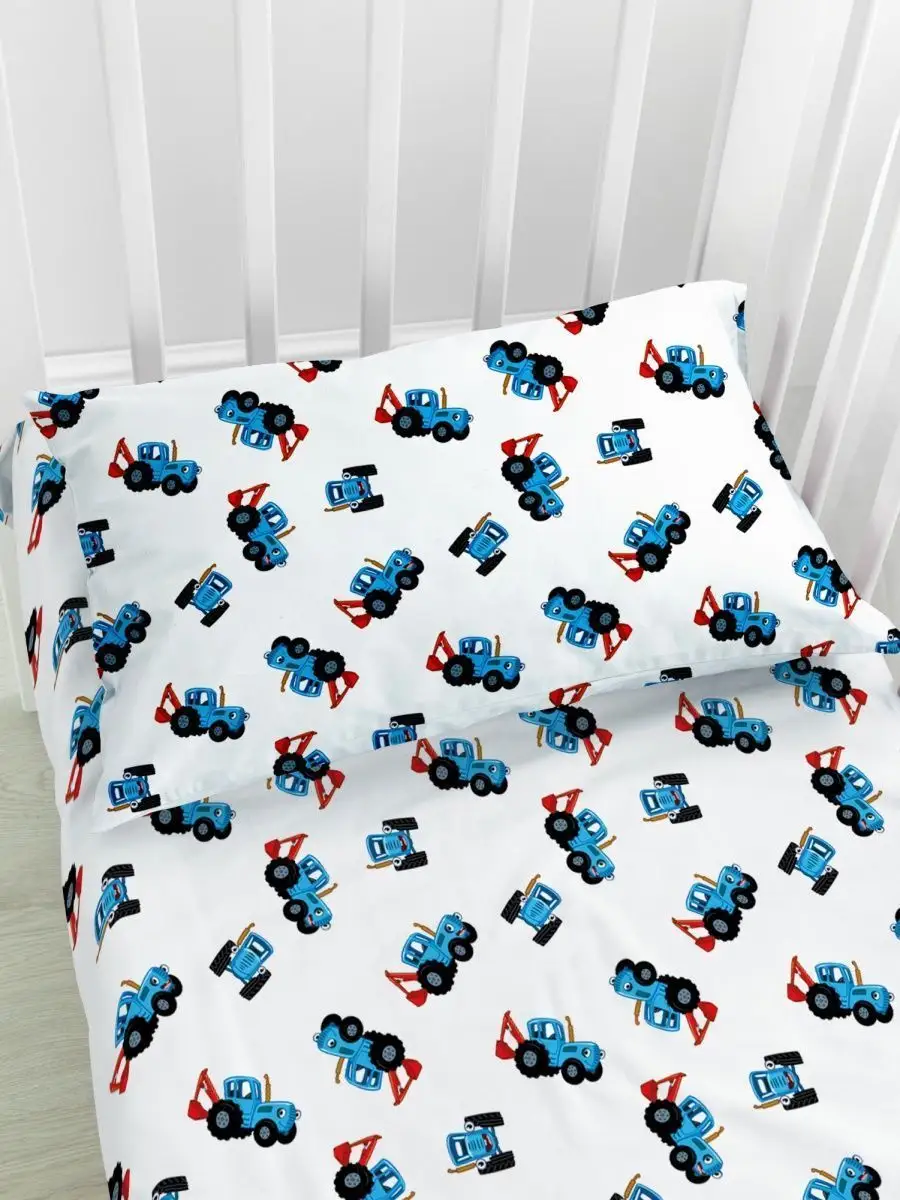 Кровать синий трактор детская
