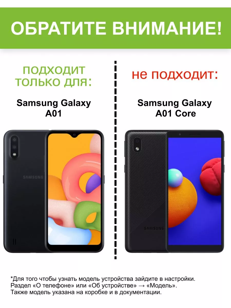 КейсБерри Стекло для Samsung Galaxy A01/ M01, серия MK