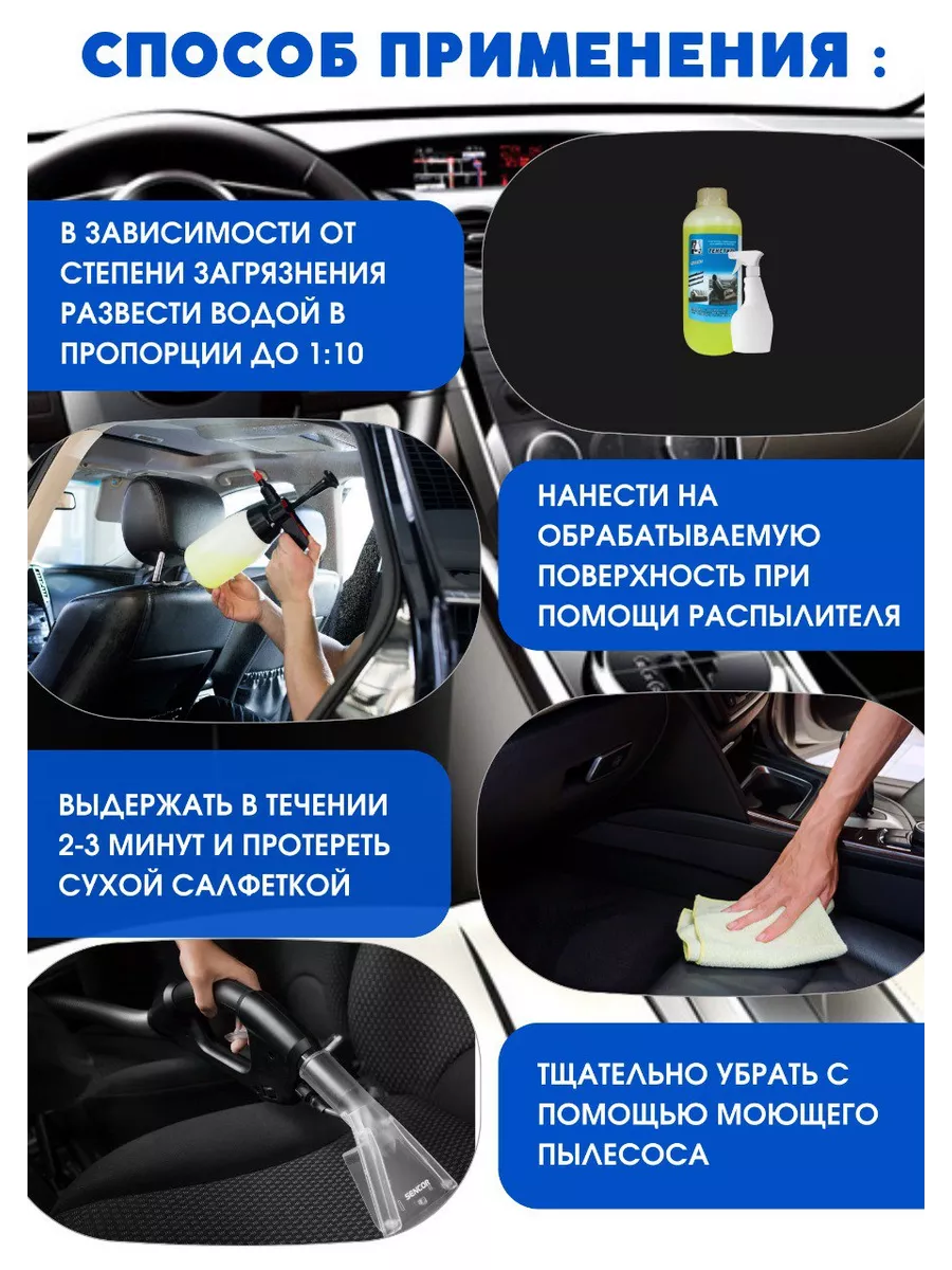 ВИА ГРУПП Универсальный очиститель салона автомобиля