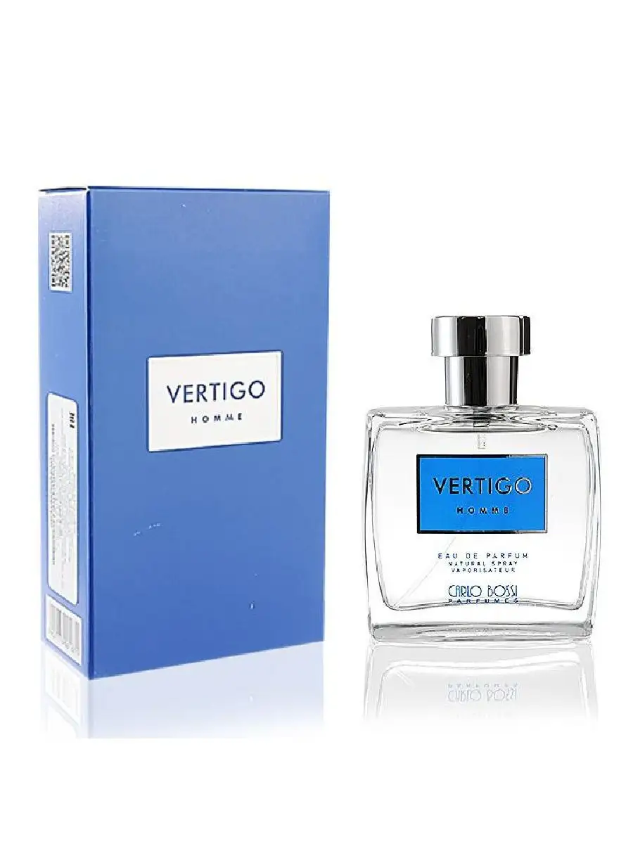 Парфюмерная вода мужская Vertigo Homme Blue, 100мл Carlo Bossi купить по  цене 1 814 ₽ в интернет-магазине Wildberries | 25663257