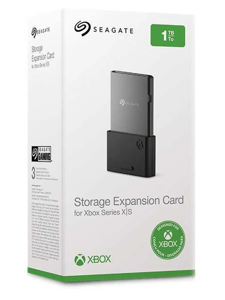 Карта памяти STJR1000400 for Xbox Series X S 1 ТБ Seagate купить по цене 0  сум в интернет-магазине Wildberries в Узбекистане | 25677182