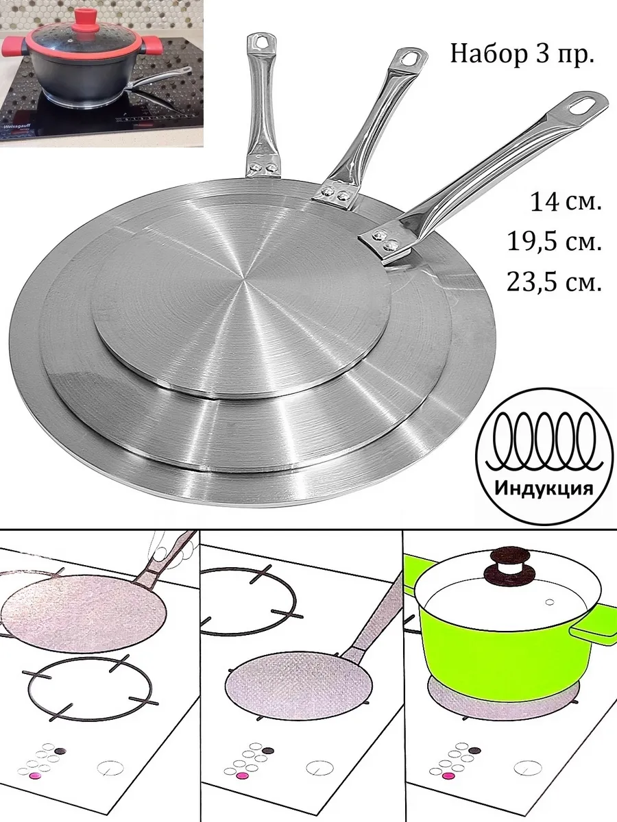 Переходник Для Индукционной Плиты Купить В Новосибирске