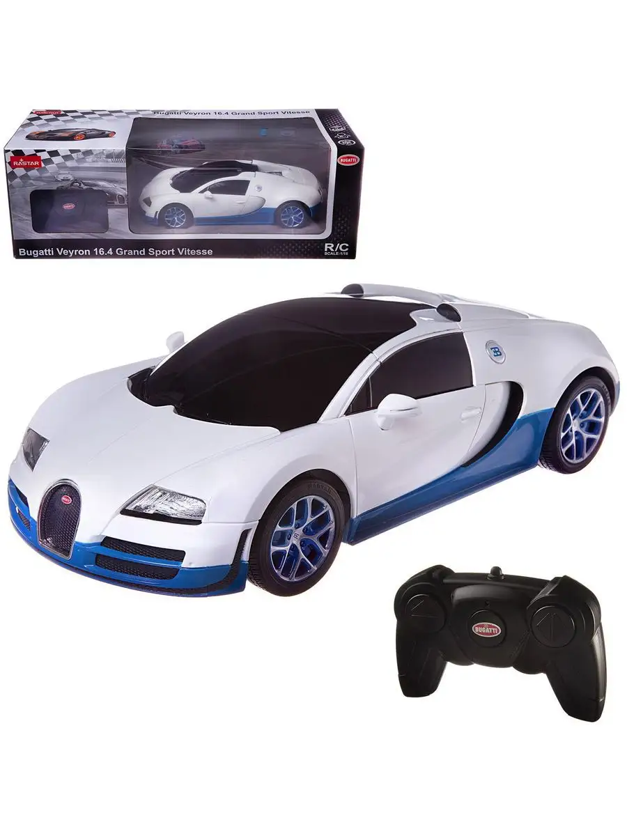 RASTAR Машинка на р у Bugatti Veyron Grand Sport Vitesse, 1 18