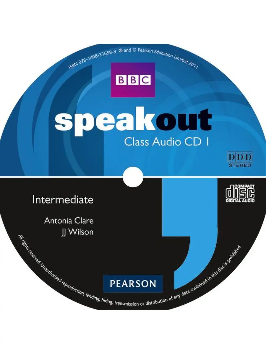 Pearson Speakout Intermediate Class Audio CD (2) (Лицензия)