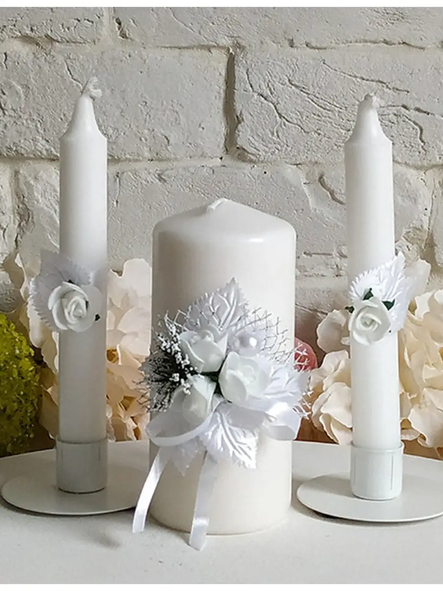 Насыпные свечи на свадьбу