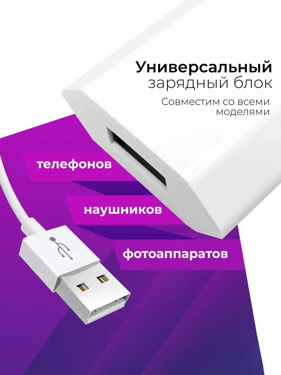 USB блочок. Зарядка для телефона Android и Apple LS купить по цене 6,75 р.  в интернет-магазине Wildberries в Беларуси | 27981318