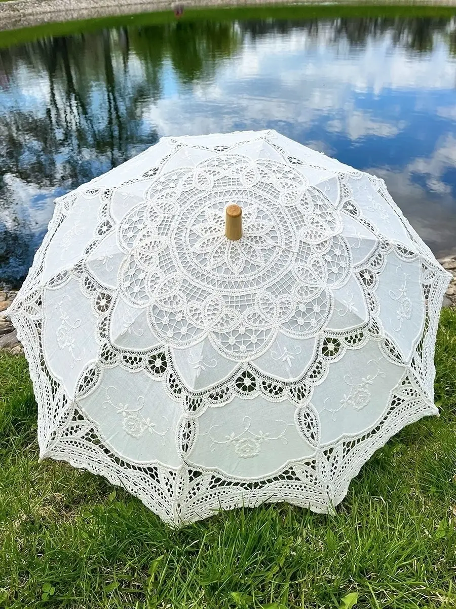 Свадебные зонтики для невесты - «Пион-декор»